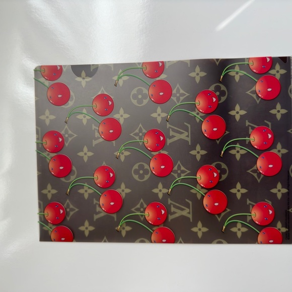 LOUIS VUITTON x TAKASHI MURAKAMI Cherry Line Folder Organizer - Picture 5 of 6
